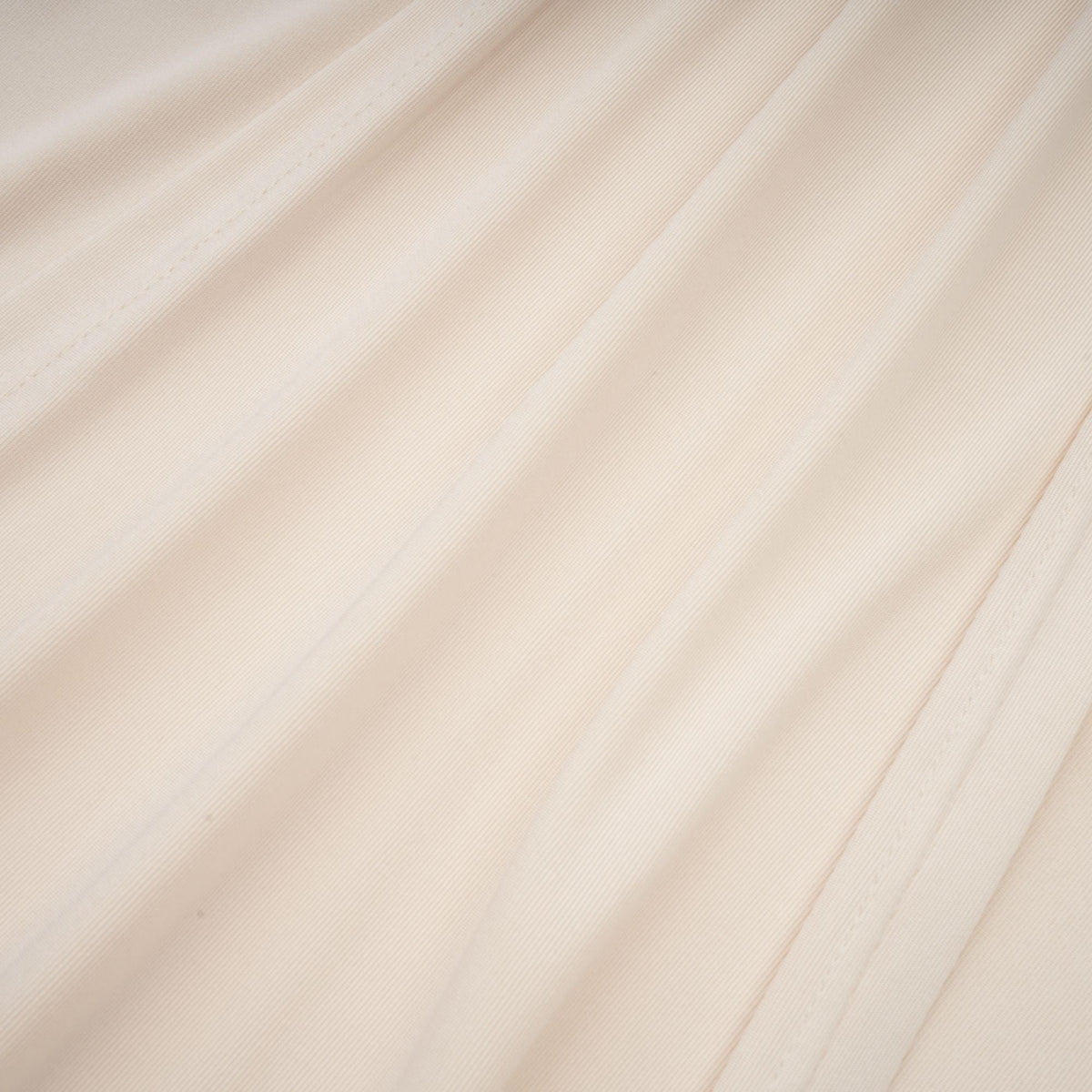 Géraldine white deep V-neck draped maxi dress