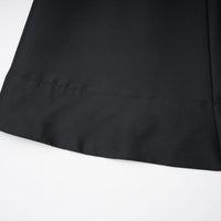 Lorelei Black High Neck Tweed Midi Dress