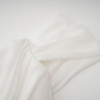 Gitta white ribbon-design ruched mini dress