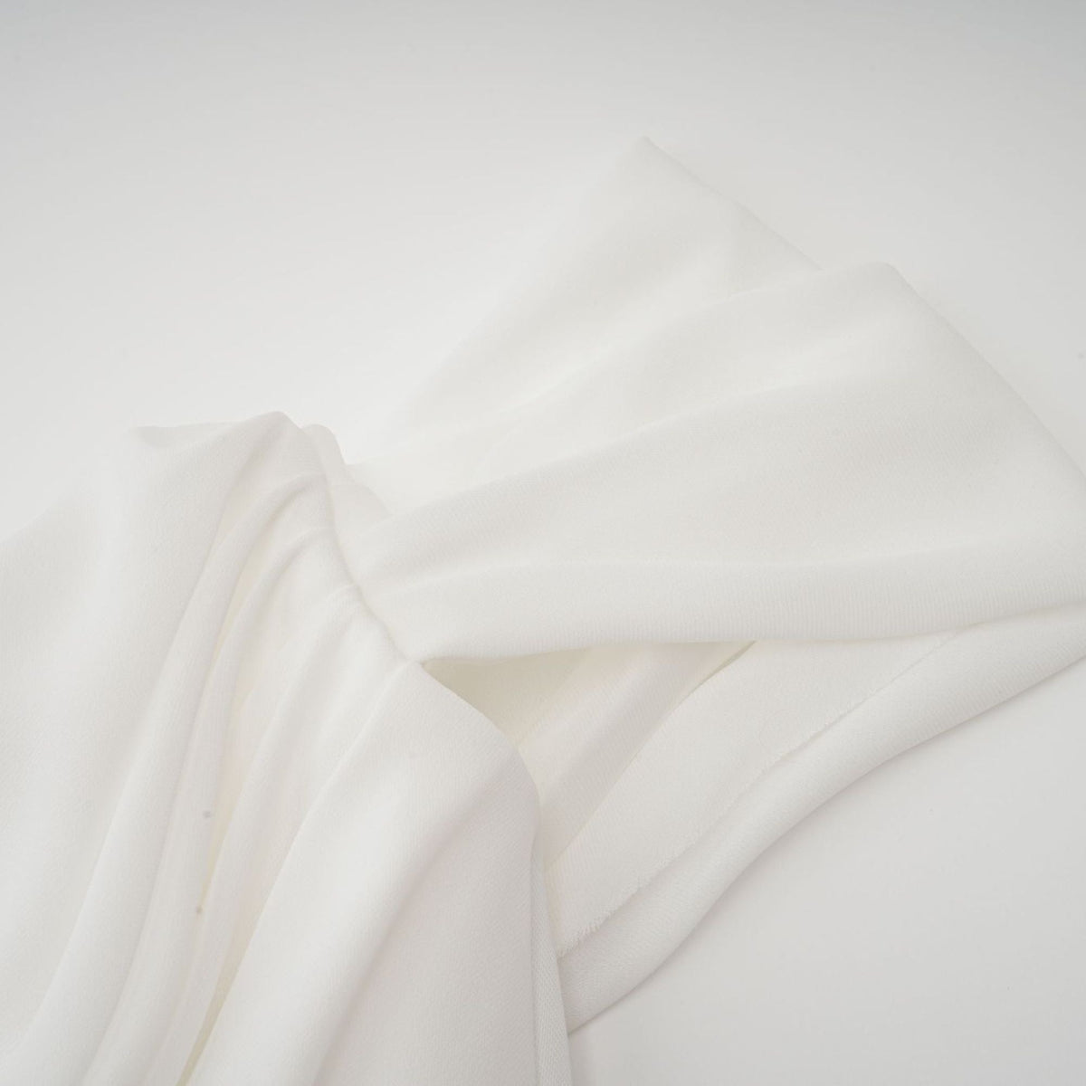 Gitta white ribbon-design ruched mini dress
