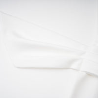 Felice White Structured Cape & Corset Dress Set