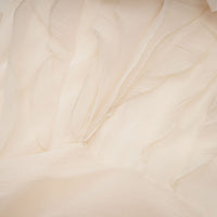 Hélène faux-flower layered ruffled mini dress