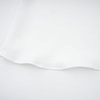 Emmeline White Train Design Gathered Maxi Dress