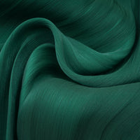 Emerald Green One Shoulder Ruched Maxi Dress