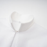 Felice White Structured Cape & Corset Dress Set