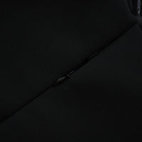Quitterie Black Lace Panel Maxi Dress