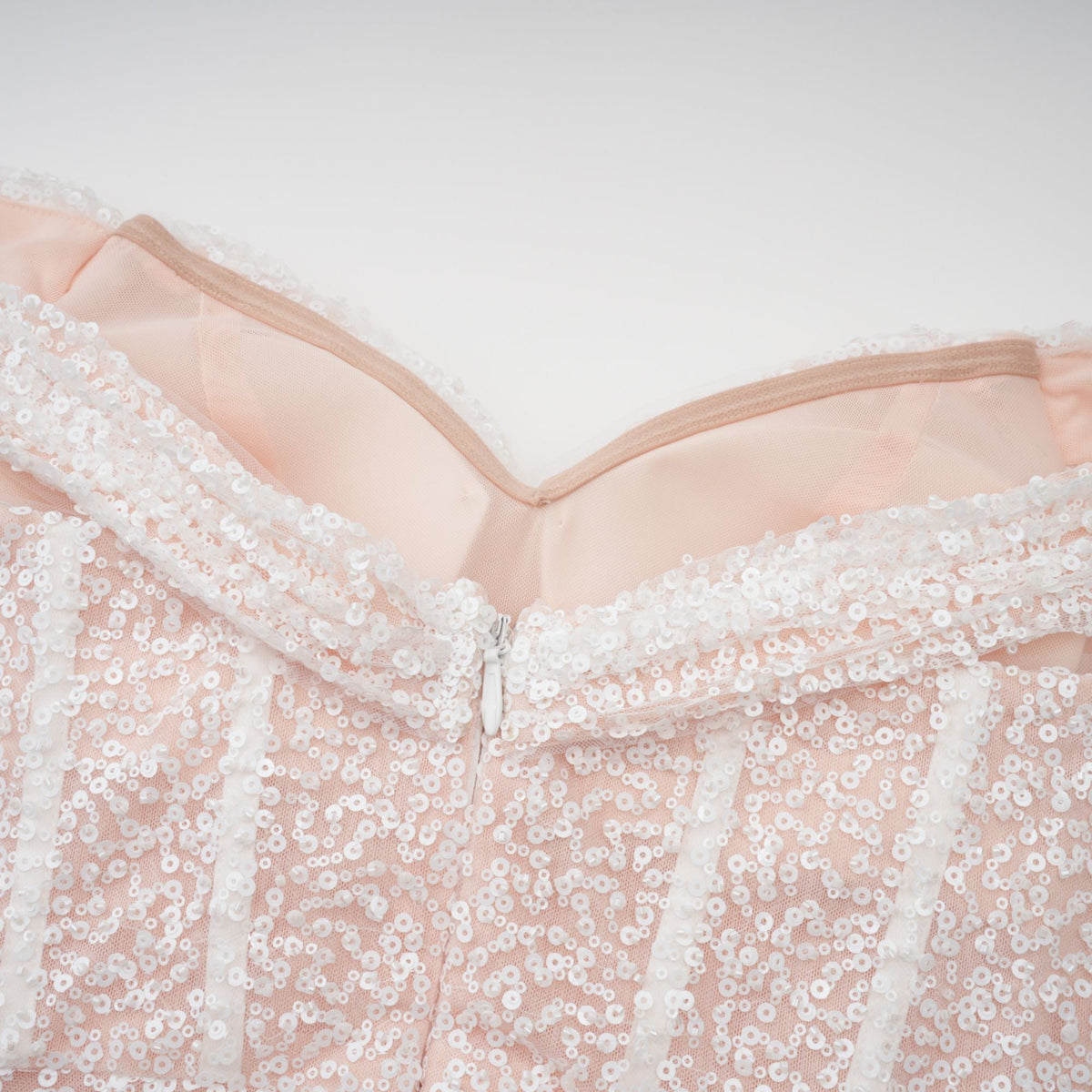 Margot white embellished off-shoulder maxi dress