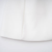 Osanne White Double Breasted Blazer Mini Dress