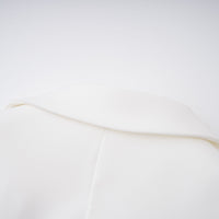 Osanne White Double Breasted Blazer Mini Dress