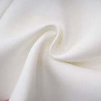 Osanne White Double Breasted Blazer Mini Dress
