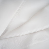 Quincie white shirred flounced mini dress