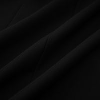 Aurore black single-breasted blazer dress