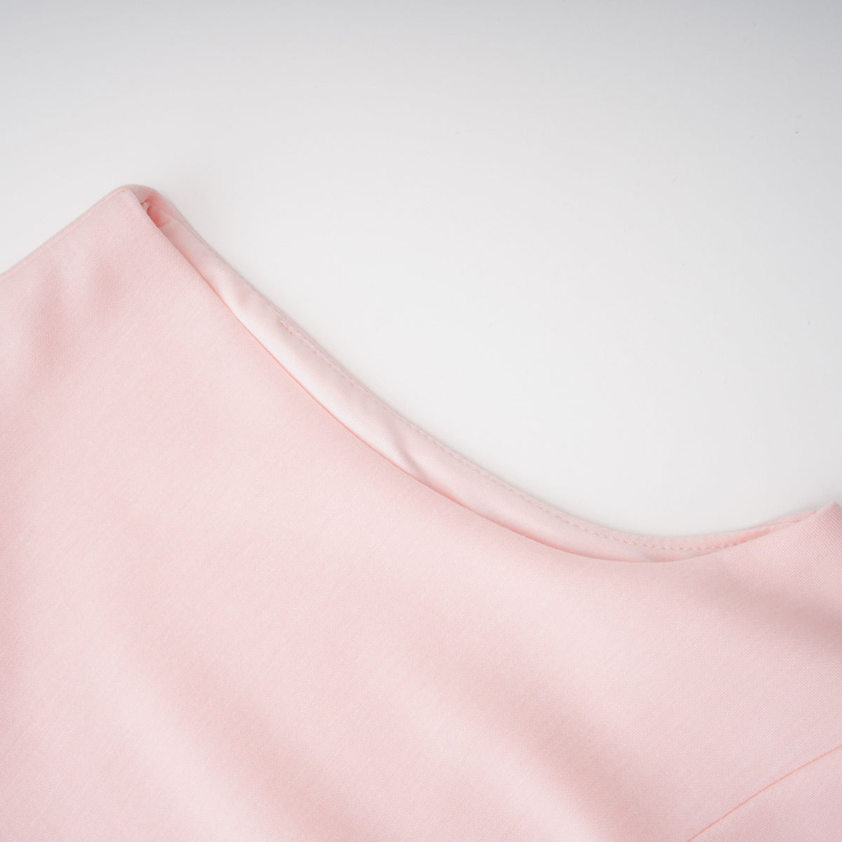 Piroska Pink Sleeveless Pearl Trim Mini Dress