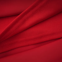 Berit Red Scarf Off Shoulder Ruched Maxi Dress