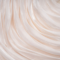 Hege Cream Glossy Ruched Cape Maxi Dress