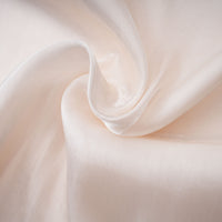 Hege Cream Glossy Ruched Cape Maxi Dress