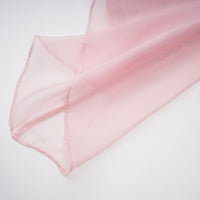 Avril pink bow draped slip mini dress