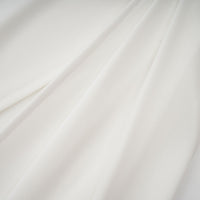 Mystérieuse White Turtleneck Draped Maxi Dress