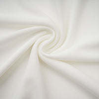 Mystérieuse White Turtleneck Draped Maxi Dress