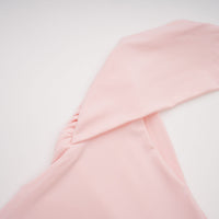 Rêverie Pink Sweetheart Neck Maxi Dress