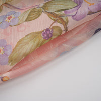 Delphine Pink Floral Print Maxi Dress