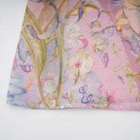 Delphine Pink Floral Print Maxi Dress