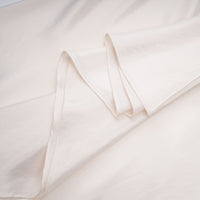Lilla Beige Strapless Ruffled Satin Maxi Dress