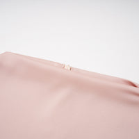 Everleigh Champagne Satin Top & Skirt Set With Cape Detail