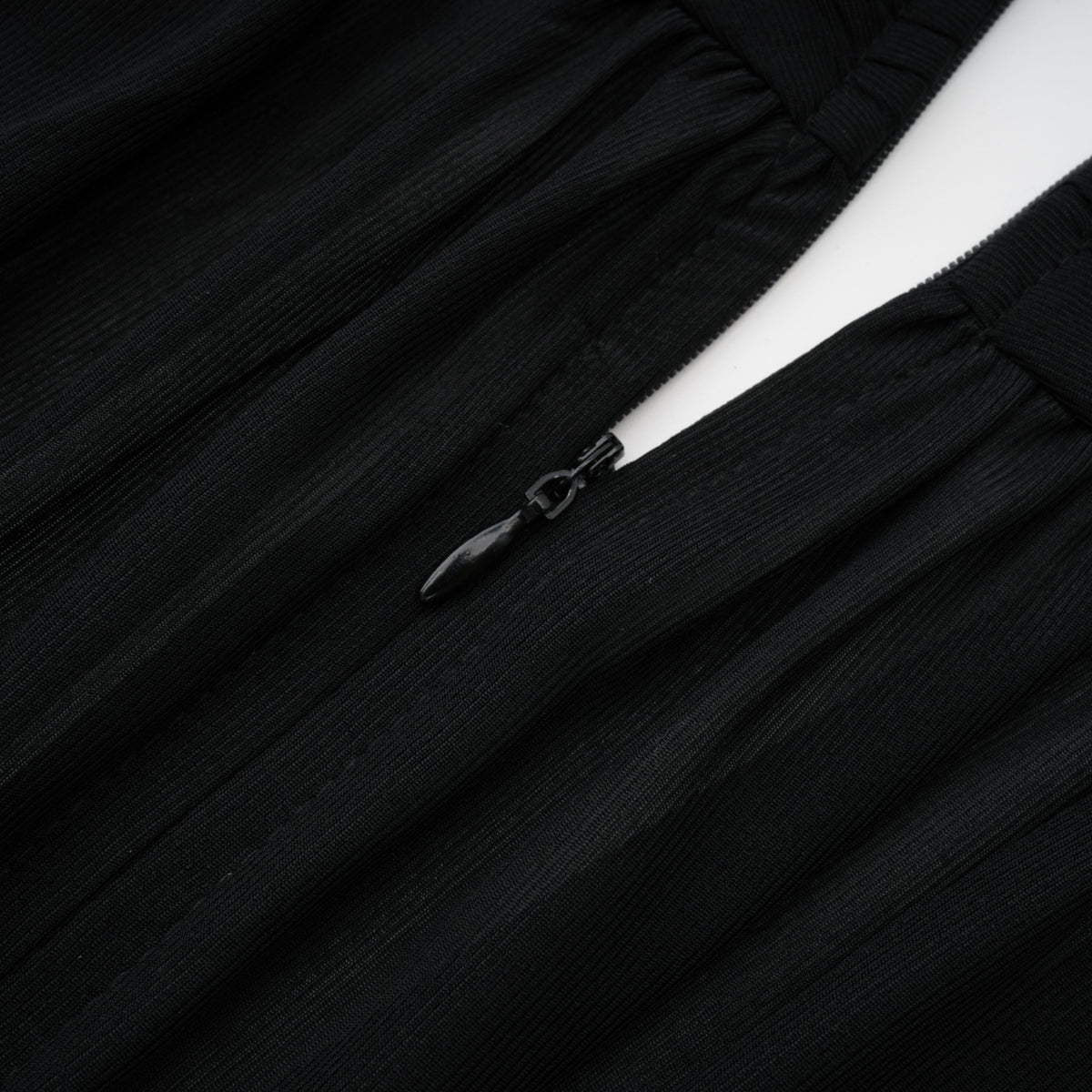 Greta Black Ruched Sheer Mesh Maxi Dress