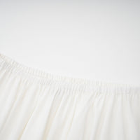 Melisande White Embellished Dress & Skirt Set