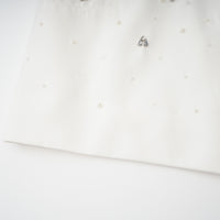 Melisande White Embellished Dress & Skirt Set