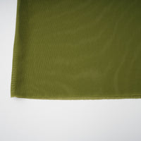 Emilia Green Asymmetrical Ribbon Draped Maxi Dress
