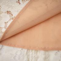 Émeline floral lace flared-cuff mini dress in Neutrals
