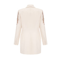 Éléna Embellished Sequined Blazer Dress