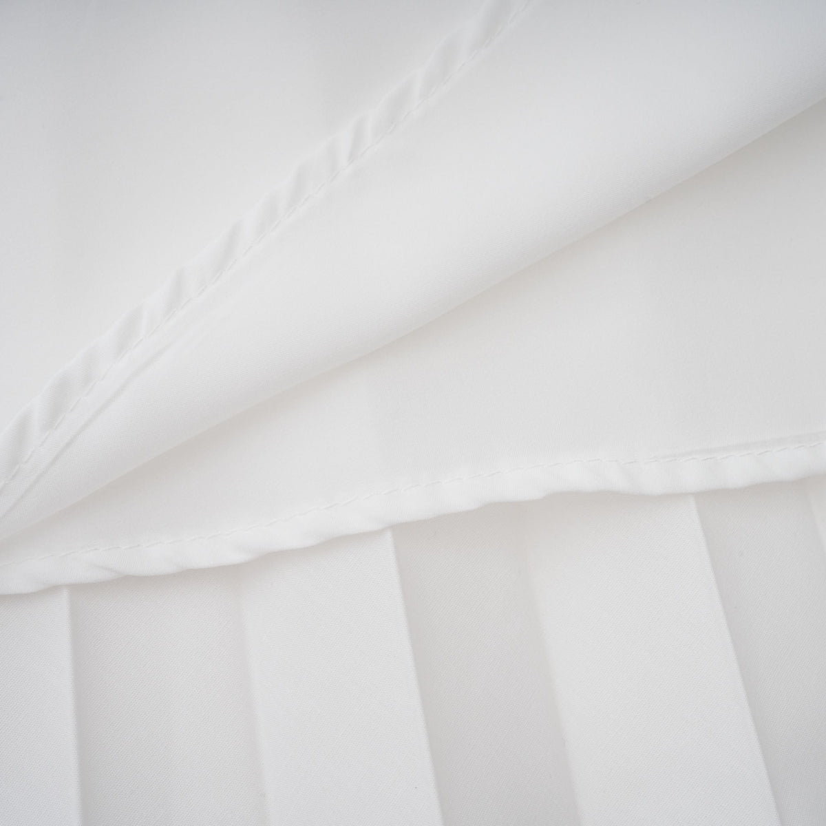 Vienne White Lace-Up Pleated Maxi Dress