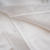 Alba White Barrel Waist Corset Maxi Dress