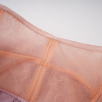 Brooklyn Pink Glossy Bubble Hem Mini Dress