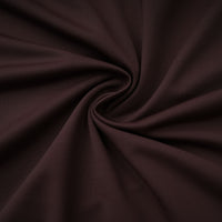 Prune Brown Night Out Asymmetrical Ruched Midi Dress