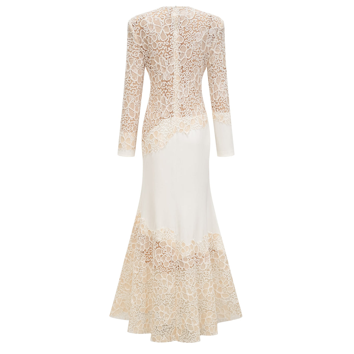 Mathilde White Embroidered Maxi Dress