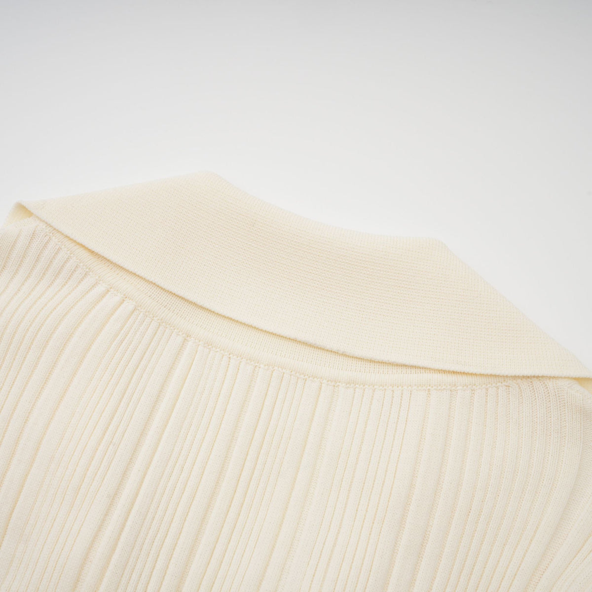 Nouria neutrals ribbed-knit midi dress