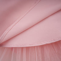 Rachel Pink 3D Petal Tulle Mini Dress