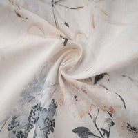 Héloïse White Floral Print Summer Midi Dress