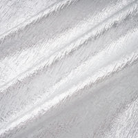Adina Silver Glossy Asymmetrical Ruched Gown