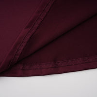 Amandine Burgundy Halterneck Gathered Maxi Dress