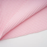 Eugénie pink beaded knit mini dress