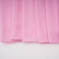 Laetitia Pink Pleated Train Ruched Maxi Dress