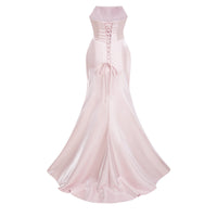 Charlotte Pink Off Shoulder Ruched Maxi Dress