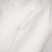 Kristveig White Cape Design Structured Mini Dress