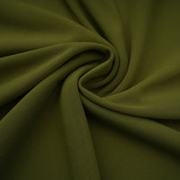 Arlette Green Asymmetrical Ruched Maxi Dress