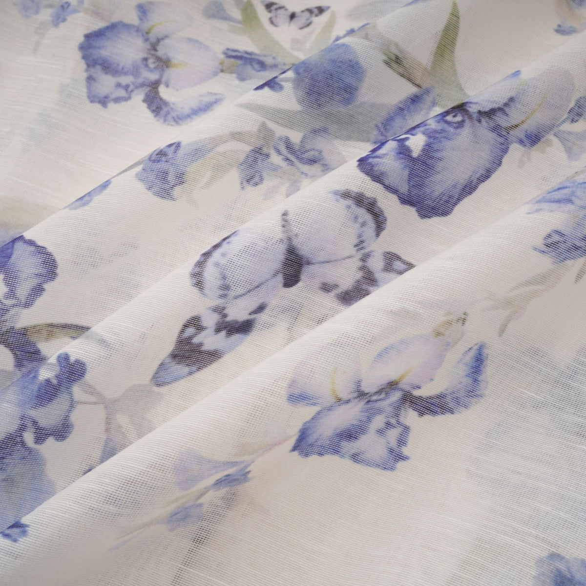 Blandine floral-print flared chiffon mini dress